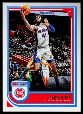 Saddiq Bey 2022-23 Hoops: #62 Detroit Pistons - Image 1 of 2