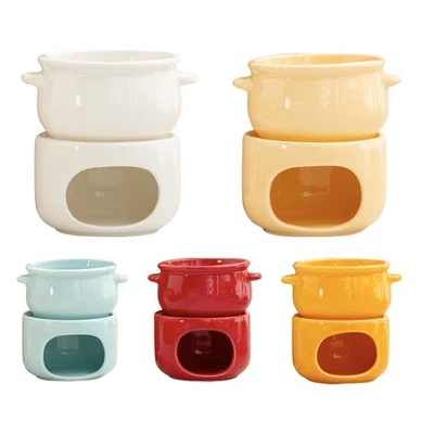 Chocolate Fondue Mug Non-Stick Sweet Melting Cup With Tealights For Chocolate - image 1 of 4