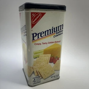 Nabisco Premium Crackers di sale in latta vintage - Foto 1 di 7
