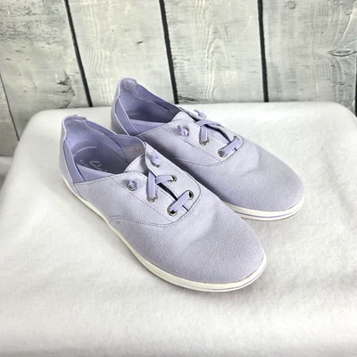 Tenis Clarks Cloudsteppers Breeze Ave para mujer talla 7,5 lila púrpura claro Foto 1 de 4