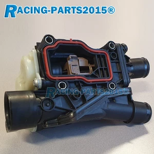 Thermostat & Housing For Ford Vauxhall Opel Citroën Peugeot 2.0 TDCi 9804160380 - Picture 1 of 6