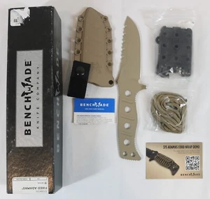 Benchmade Fixed Blade Adamas 375BKSN - Picture 1 of 7