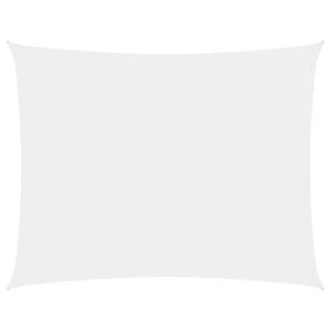 NNEVL Sunshade Sail Oxford Fabric Rectangular 3x5 m White - Picture 1 of 6