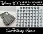 Disney 100 Medalion Monety 100. rocznica Monety okolicznościowe 100 Case World