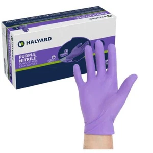 Purple Nitrile Powder-Free Exam Gloves, X-Large, 90/Box - Picture 1 of 1