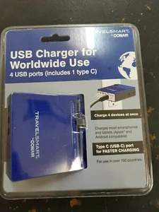 TRAVEL SMART® BY CONAIR USB CHARGER FOR WORLDWIDE - FREE SHIPPING!! - Picture 1 of 5