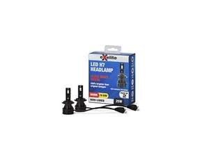 EXELITE LED H7 HEADLIGHT GLOBES UPGRADE 6500K COMPACT DESIGN TWIN PACK EXH76500K - Picture 1 of 3