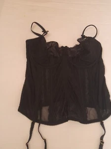 Myla Nicole Basque XL Blsck RRP150 Bnwt Freepost Underwired - Picture 1 of 8
