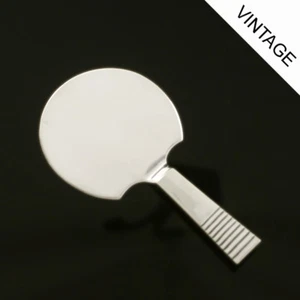 Georg Jensen Silver Petit Four/ Canapé Server 207 - Parallel/ Relief - Picture 1 of 1