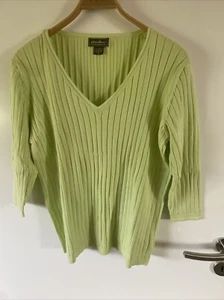 Eddie Bauer BW Pullover XL Neu Lindgrün - Bild 1 von 12