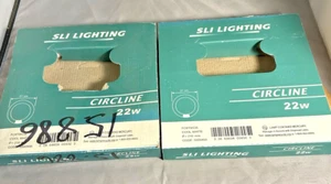 2 Pk FC8T9/CW Fluorescent 22W 8" Circular Lamp Light Bulb Cool white - Picture 1 of 5