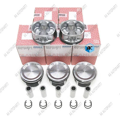 5x Pistons Rings Set STD For Volvo S40 S60 S80 C30 C70 XC90 2.5T T5 L5 B5254T - Image 1 of 4