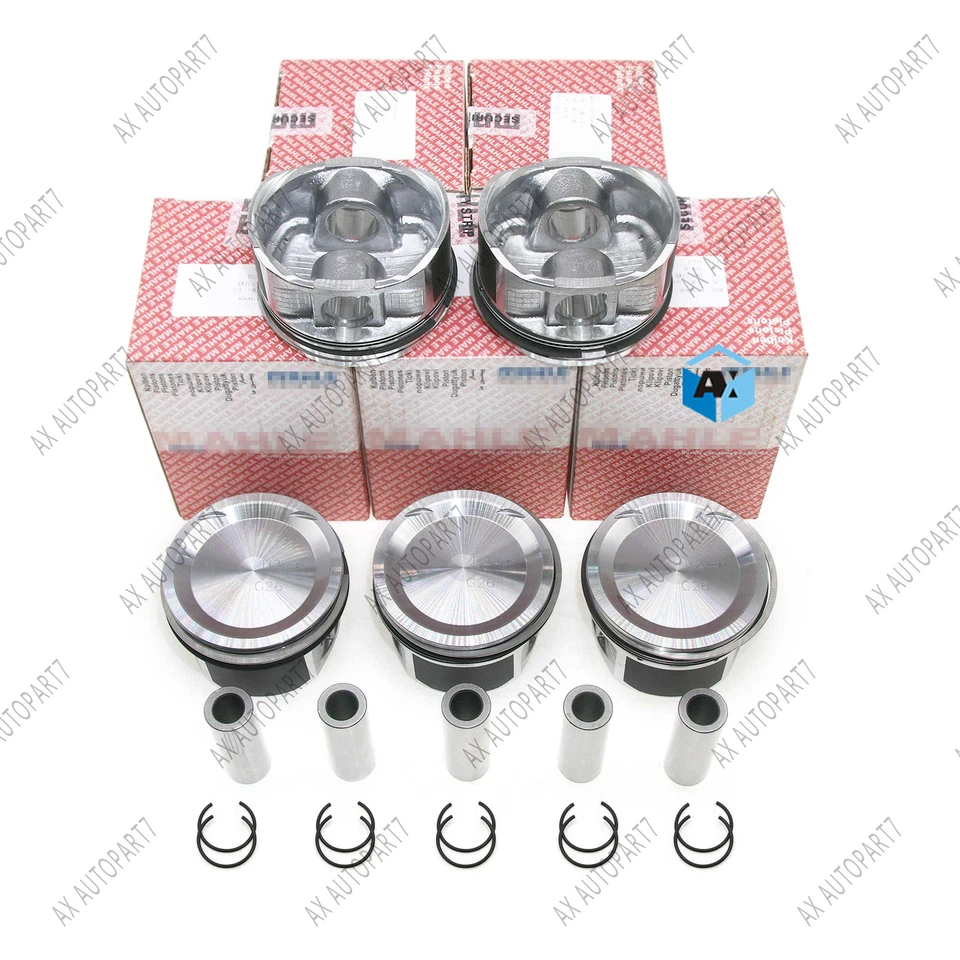 Juego de 5 anillos de pistón STD para Volvo S40 S60 S80 C30 C70 XC90 2.5T T5 L5 B5254T Foto 1 de 4