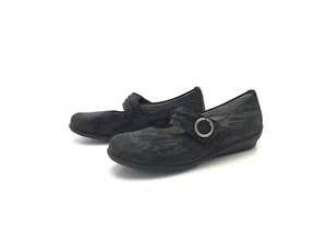 Waldläufer Damen Halbschuhe Slipper Loafers Freizeit Schwarz Gr. 37 (UK 4) - Bild 1 von 8