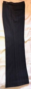 Theory Business Trousers Poly Wool Blend Waist 30" Long: 38" NWT Made in USA - Picture 1 of 9