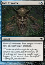 MTG-1x-Light Play, English-Fate Transfer - Foil-Shadowmoor