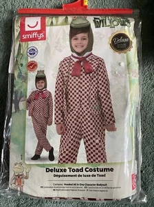 Costume Wind in the Willows Deluxe Toad World Book Day Outfit SMALL 4 - 6 Years - Picture 1 of 4