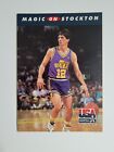 John Stockton 1992 Skybox Usa Basketball Magic On Stockton #110
