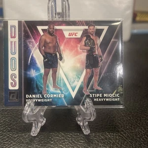 2022 DONRUSS UFC DUOS #1 DANIEL CORMIER / STIPE MIOCIC - Picture 1 of 2