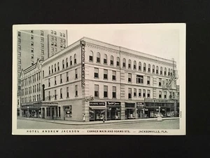 c1920’s Hotel Andrew Jackson Jacksonville, Fla. VIntage Picture Postcard - Picture 1 of 2