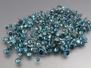 REIF-DESIGN - 1 CARAT LOSE BLAUE DIAMANTEN - Picture 1 of 5