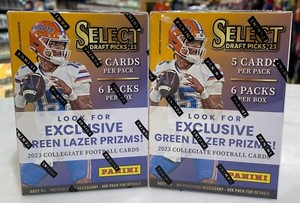 2023 Panini Select Draft Picks Panini Direct Blaster Box Lot of 2 Ready to Ship!