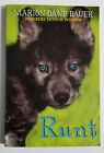 Runt by Bauer, Marion Dane- Paperback Very Good Condition