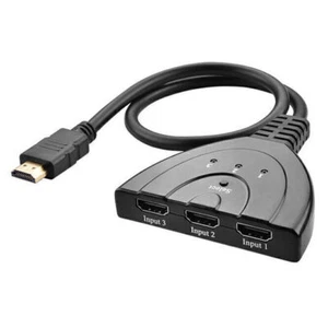 3 Port HDMI Splitter Cable 1080P Switch Switcher HUB Adapter For HDTV PS4 Xbox - Picture 1 of 2