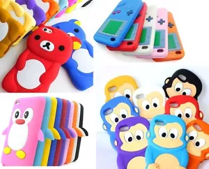 Für iPod Touch 4. Gen - Weiche Gummi Silikon Hauthülle Abdeckung *1 kaufen erhalten Sie 1 kostenlos* - Bild 1 von 11
