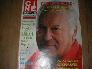 Cine Revue 1982 CURD JURGENS cover KATE JACKSON STEFANIA SANDRELLI PETER STRAUSS - Imagen 1 de 1