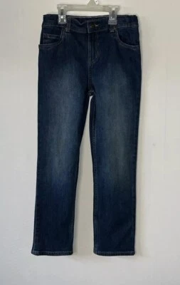 Jeans Carters Niños Niñas Talla 8 Ajustados Elastizados Denim Azul Oscuro Foto 1 de 4