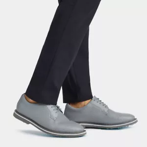 New Mens G/FORE GALLIVANTER PERFORATED LEATHER GOLF SHOE GMF000007-MNUMT GREY - Picture 1 of 9