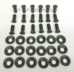 1932 1933 1934 Ford Car Door Hinge to Body Screw and Cup Set - Bild 1 von 1