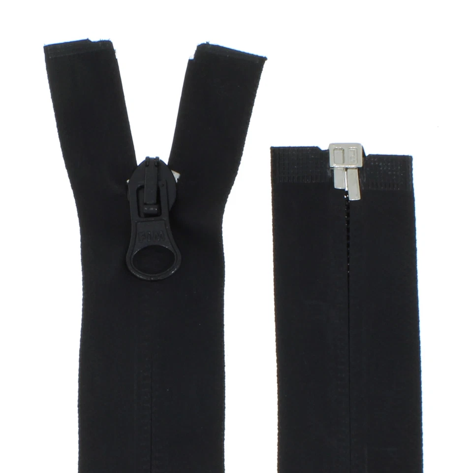 Reißverschluss Wasserdicht schwarz Reißverschlüße Kunststoff TPU Wasserabweisend - Bild 1 von 1