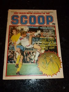 SCOOP Comic - No 168 - Date 04/04/1981 - UK Paper Comic - Inc Pull-Out - Imagen 1 de 2