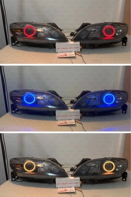 RGB Farbjagd!  Mazda RX8 SE3P PerFacelift LED HID Scheinwerfer Lampe Leuchten - Bild 1 von 4