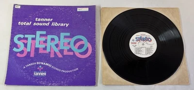 LP ~ TANNER TOTAL SOUND LIBRARY sound effects/Foley sound design record - Image 1 of 2
