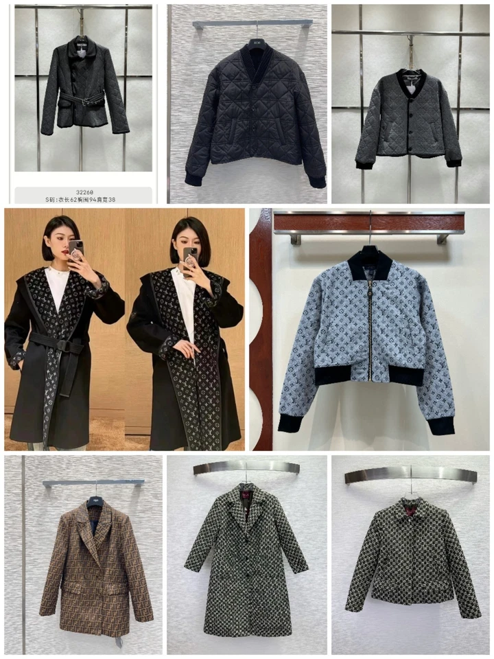 2025 womens  long sleeve short sleeves coat jacket long short high quality - Image 1 of 1