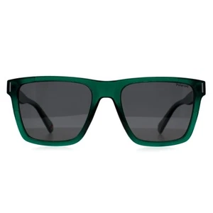 Polaroid Sunglasses PLD 6176/S 1ED M9 Transparent Green Grey Polarized - Picture 1 of 3