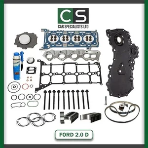 FORD 2.0 ECOBLUE TRANSIT CUSTOM YMF6 YLF6 MAIN BEARINGS TIMING BELT KIT REBUILD - Picture 1 of 9