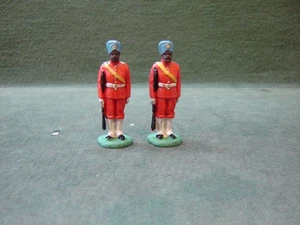 2 x RARE 1950's Herald Zang Sikh ~ Base Marked "MZ" Logo & British Made - Picture 1 of 4