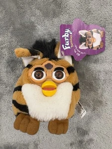 Vintage 1999 FURBY Buddies Tiger “Cloud” NWT Beanie - Picture 1 of 6