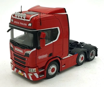 Marge Models 1/32 Scale 2015-03-01 Scania R500 6x2 Truck Nooteboom Edition - Red - Image 1 of 4