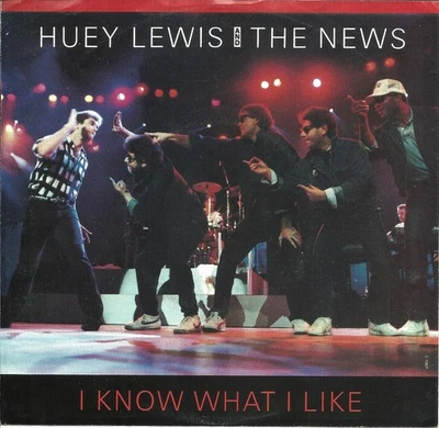 HUEY LEWIS & THE NEWS-I KNOW WHAT I LIKE-45 ОБ/МИН-ROCK-CHRYSALIS-1987-NM-ORIGINAL - Изображение 1 из 4