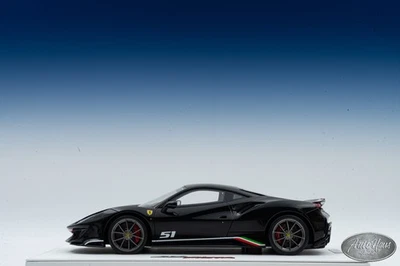 1/18 BBR Ferrari 488 Pista Piloti Black 🤝ALSO OPEN FOR TRADE🤝 - Image 1 of 4