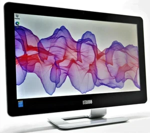 STONE 22 INCH ALL IN ONE PC TOUCHSCREEN 4TH GEN CORE i3 8GB RAM 500GB SSD WIN 11 - Picture 1 of 8