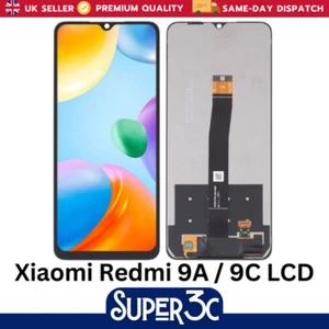 Para Xiaomi Redmi 9A/9C Repuesto Pantalla LCD Pantalla Táctil Digitalizador Stock Reino Unido - Imagen 1 de 1