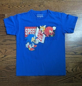 Sonic the Hedgehog Speed Zone Tape and Characters Boys Sz. M blue - Picture 1 of 5