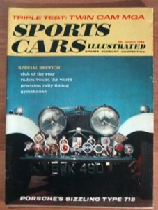 SPORTS CARS ILLUSTRATED 1958 OCT - MGA TWIN, 718 - Imagen 1 de 1