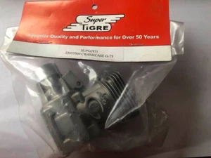 SUPER TIGRE G75 CRANKCASE 22053569 NITRO RC ENGINE SPARE SUPG2831 - Picture 1 of 1